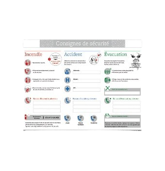 Consigne sécurité A4